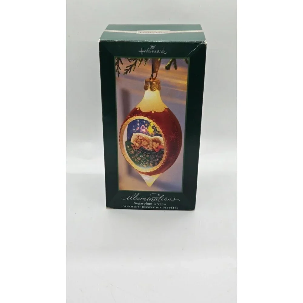 Hallmark Illuminations Sugarplum Dreams Power Box Ornament Mint No Powerbox 2005
